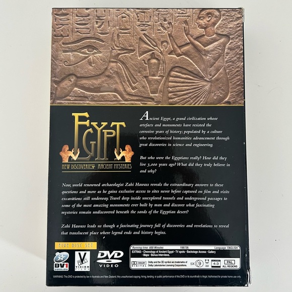 π2 for $15π DVD Box Set: Egypt β New Discoveries and Ancient Mysteries - Picture 2 of 6